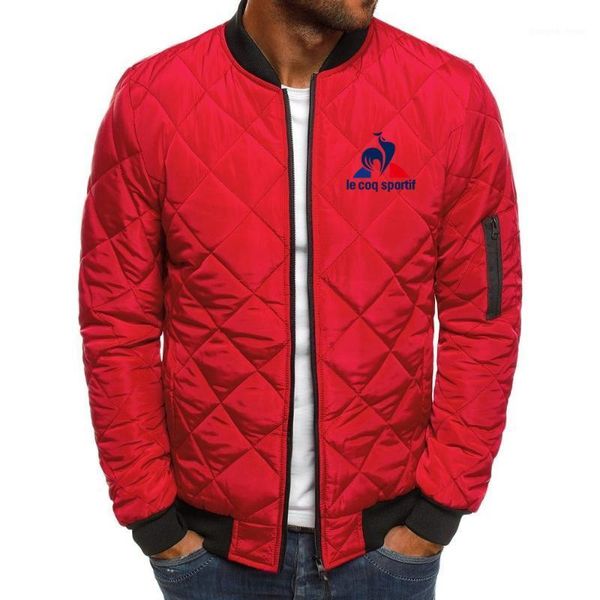 

men's down & parkas trend printing quilted winter jacket 2021 korean, Black