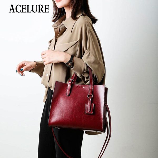 

solid pu leather handbags big women bag casual female bags trunk tote shoulder messenger ladies bolsos evening