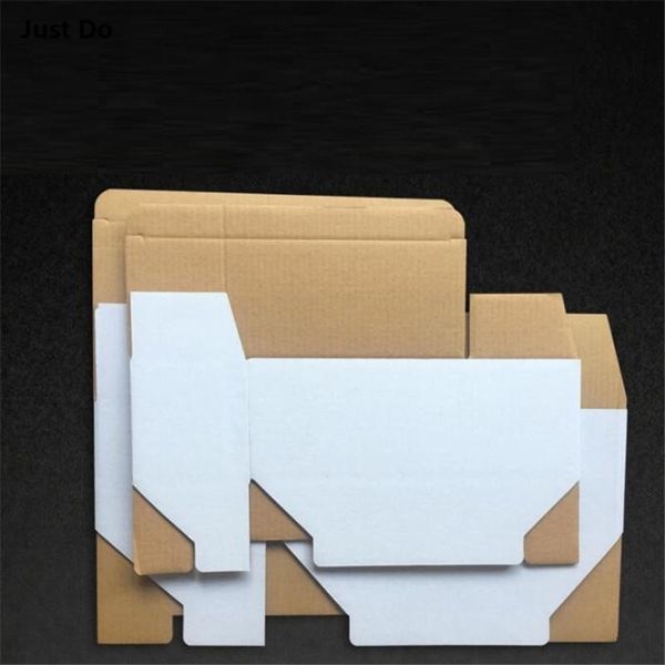

12cm 13cm 14cm thick white corrugated cardboard express packaging boxes box strong paper storage packing