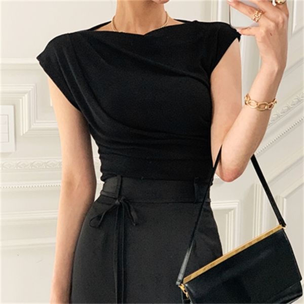 

casual dresses new girls summer blouse women suit shirt short sleeves high waist long a line skirts two piece suits sell sepa, Black;gray