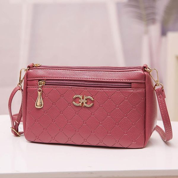 

evening bags luxury 2021 autumn and winter fashion design pu solid color bag ladies messenger simple shoulder