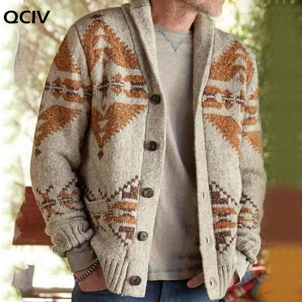 

men's jackets men autumn long sleeve jacquard weave button sweater cardigan warm jacket coat clothing, Black;brown