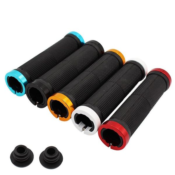 

bike handlebars &components road cycling bicycle handlebar cover grips soft rubber anti-slip quality accessories handle grip lock bar 2pcs/1