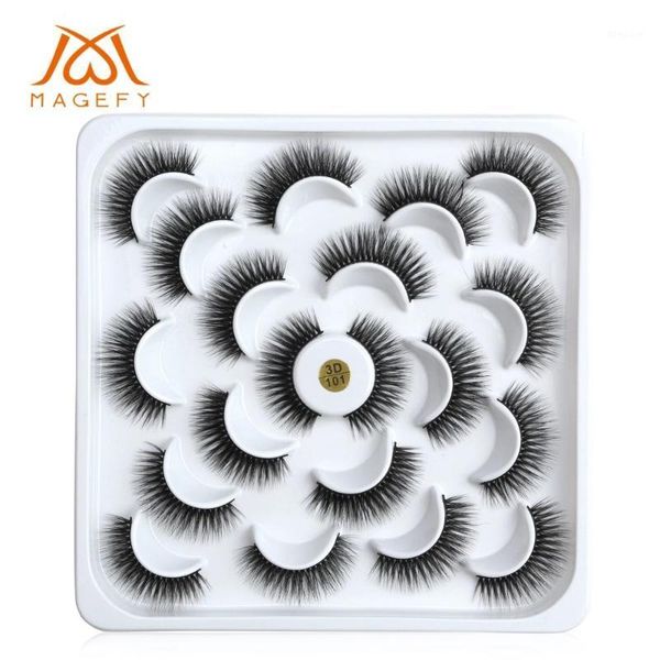 

pairs handmade 3d mink false makeup eyelashes soft thick naturall eyelashes1