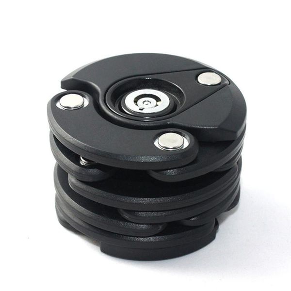 

bike locks cycling anti theft lock bicycle motorcycle folding chain hamburg black is better than cable #a