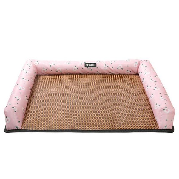 

kennels & pens spring summer pet nest universal knitting bed cushion mat for large dogs cats