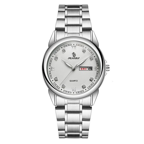 

watch senors personality identification couple men's quartz, Slivery;brown