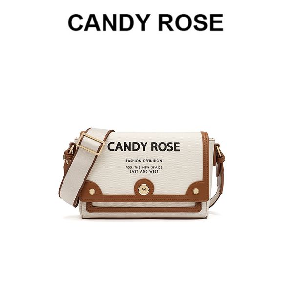 

hbp candyrose single shoulder bag website authentic cr clamshell camera magnet buckle fashionable canvas printing inclined 2021
