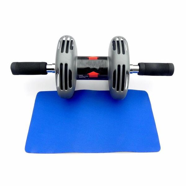 

abdominal wheel with mat, ab roller rebound design for chest strength training, exercise fitness equipment abdomen training