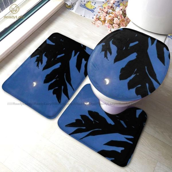 

bath mats papaya mat 3 piece absorbent vintage bathroom set polyester shower rug