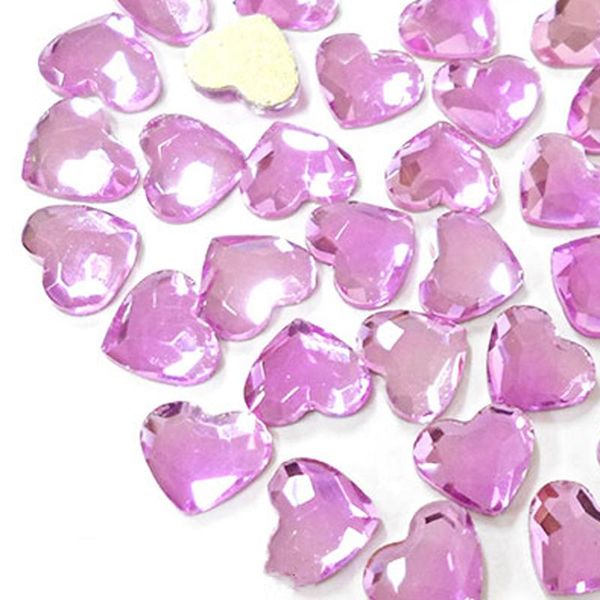 

nail art decorations yjy-valentina's day red heart for manicure 3d resinstones valentina's nails accessories crystal resin stones, Silver;gold