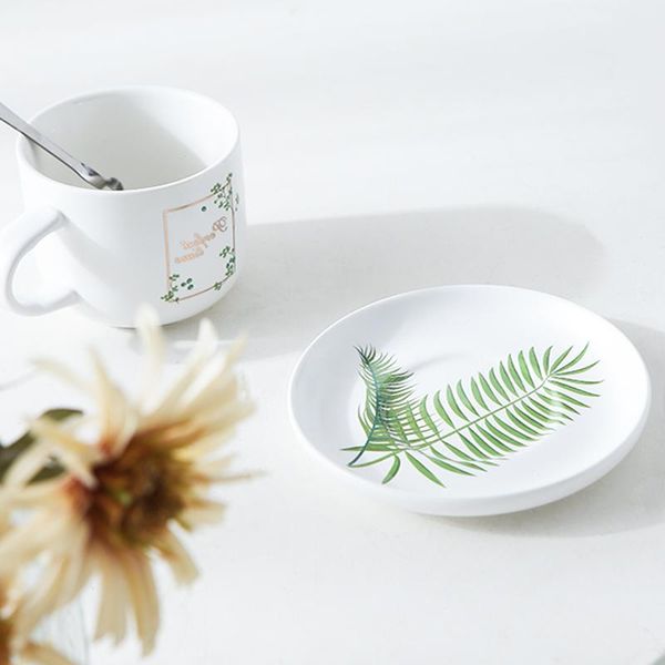 

nordic tea cup set creative ceramic dessert coffee and saucer korean porcelain koffie kopjes tableware teaware ed50bd cups & saucers