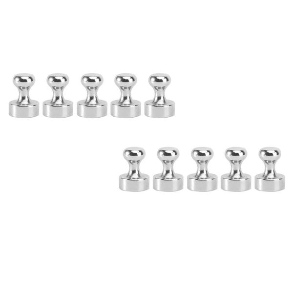 

fridge magnets 10 pcs magnetic thumbtack durable creative drawing pin (white)