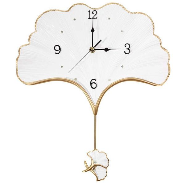 

-pendulum country style battery, silent hanging clock, for room decor wall clocks