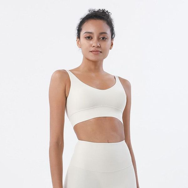 

yoga outfit deep v shockproof bras running gym sports bra women widen hem push up workout fitness female crop brassiere