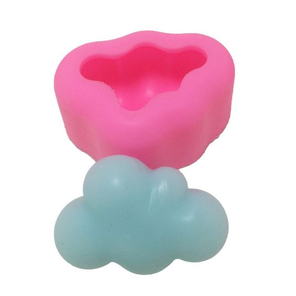 

cloud silicone soap mold large ice cream baking tool diy candle resin craft tools