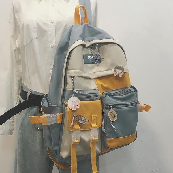 

backpack 2021 school bag middle junior high students forest japan and south korea cute girls campus wild