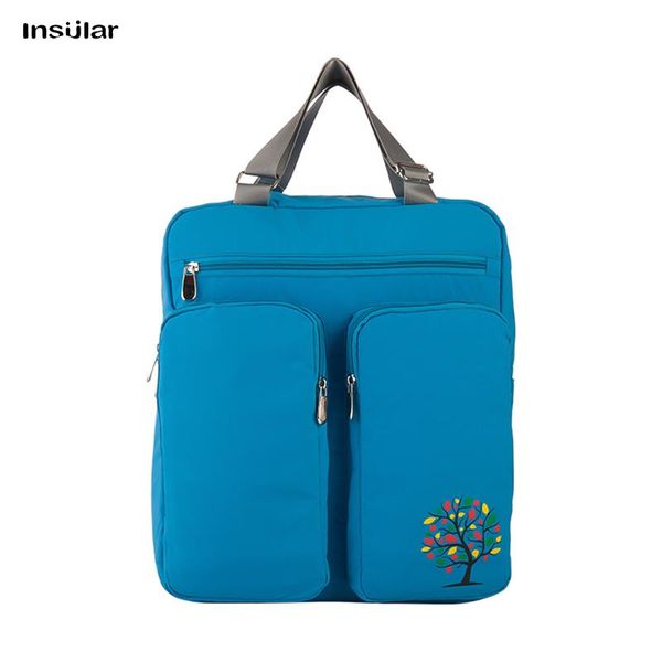 

diaper bags insular mummy tote bag large capacity baby backpack portable storage with stroller strap changing mat wet