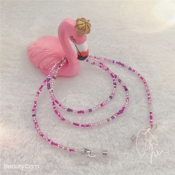 

qns popular facial eye s rice popular glasses colorful glasses facial maskrice bead mask chain colorful bead chain