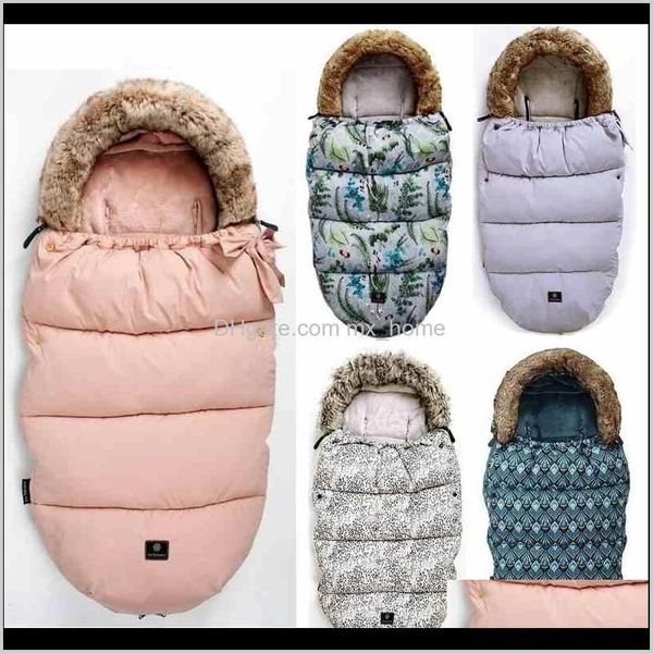 

bags nursery bedding baby kids maternity drop delivery 2021 brand 036m baby sleeping bag stroller windproof thick sleep sacks for infant