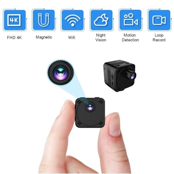 

mini cameras 4k camera hd wifi surveillance smart camcorder ip spot small cam motion detection night vision video voice recorder