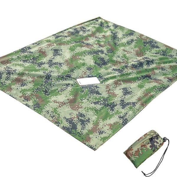 

outdoor pads camping mat portable picnic ground mattress reusable sand beach fishing folding waterproof moisture