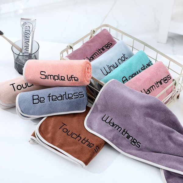 

towel super thick microfiber 35 x 75cm face wash soft absorbent quick drying hand towels bathroom
