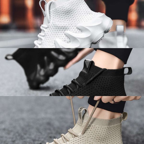 

trend Casual shoes Large men's 2021 spring new fashion casual light breathable mesh sports for men 3P67 R2Z5 E5X6, White