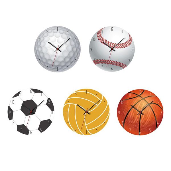 

acrylic ball pattern wall clock living room dining bedroom office decor clocks
