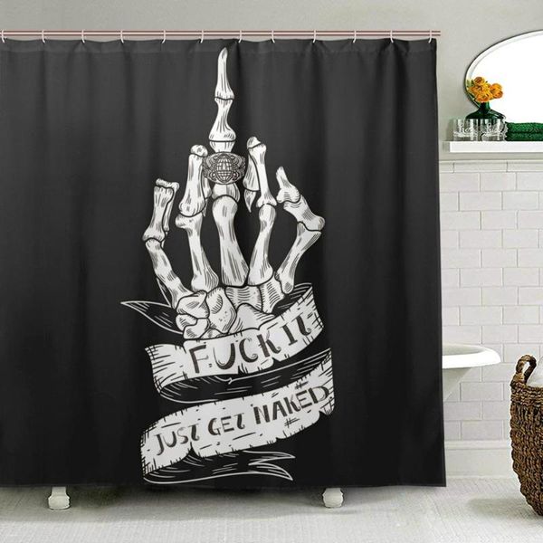 

curtain & drapes 3d printing curtains funny bathroom fabric bridal waterproof 12 hooks for shower room