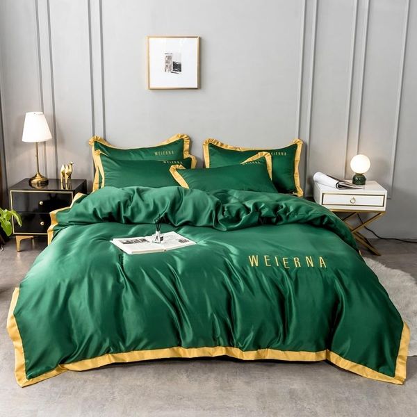 

bedding sets michiko home textiles nordic simple luxury duvet cover bed sheet pillowcase pure cotton double four piece set