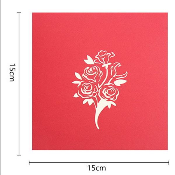 

greeting cards 3d wedding invitations for mother daughter wife anniversary nds66