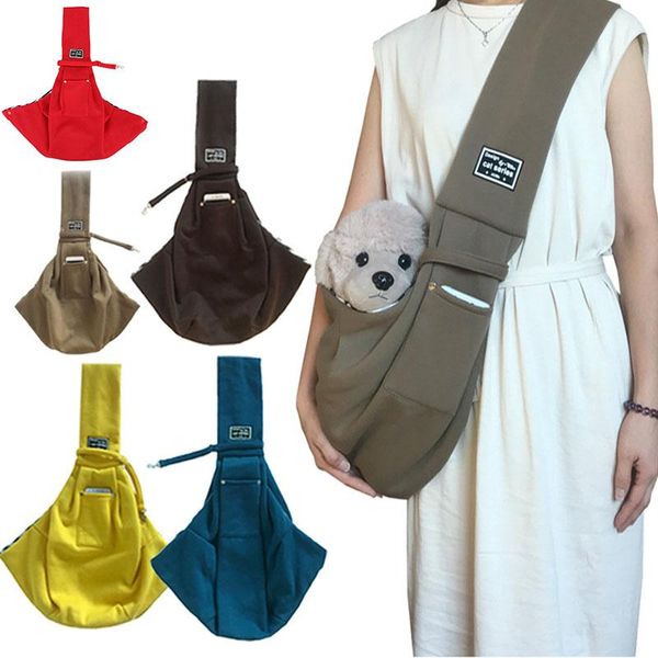 

pet shoulder bag pets go out sloping with mobile phone pocket manufacturers wholesale takeaway backpack cat dog car seat covers