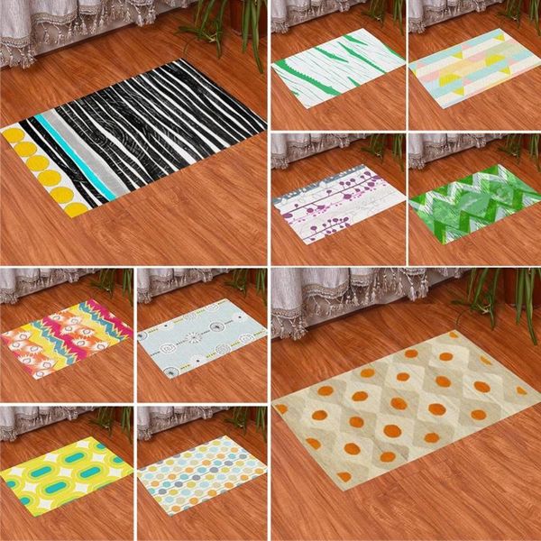

carpets classic stripe minimalist style rectangle carpet living room bedroom kitchen non-slip door mat rug home ground blanket decor