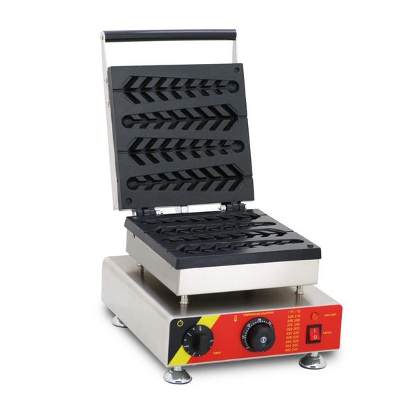 

bread makers commercial use 4 pcs mini tree lolly waffle machine snack maker