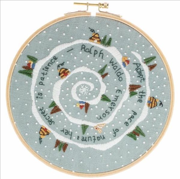 

nature material embroidery european kit simple three-dimensional ribbon needlework other arts and crafts