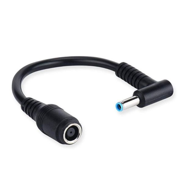 

computer conversion cable notebook power adapter 7.4*5.0 elbow converter connector male 4.5*3.0 female cables & connectors