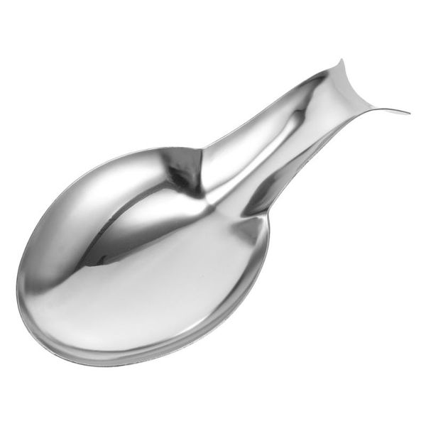 

spoons 1pc simple stainless steel spoon home soup kitchen cutlery (silver)