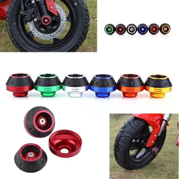 

parts wheel colorful protector motorcycle crash protect motocross pad frame slider moto