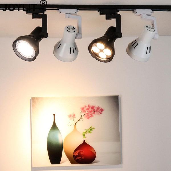 

8pcs 4000k high power led tracking lamp light 35w 40w track lighting spotlights ceiling spot 220v for clothing sh lights