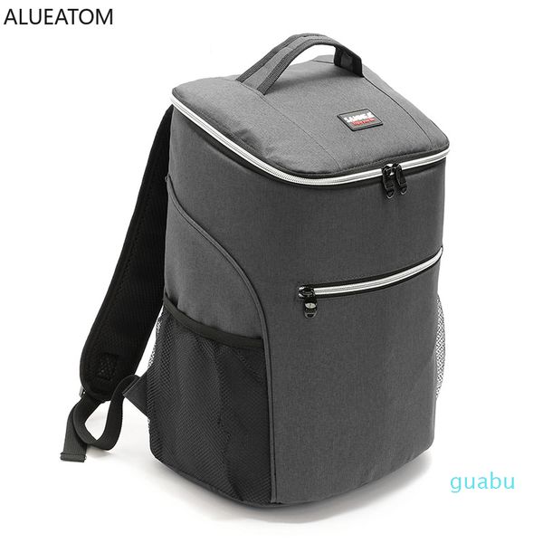 

waterproof oxford thickened cooler bags large capacity ice pack travel organizer back pack thermal insulated bag lunch bag
