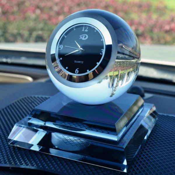 

interior decorations car crystal perfume clocks decoration balls watches cars innovative gifts unusual