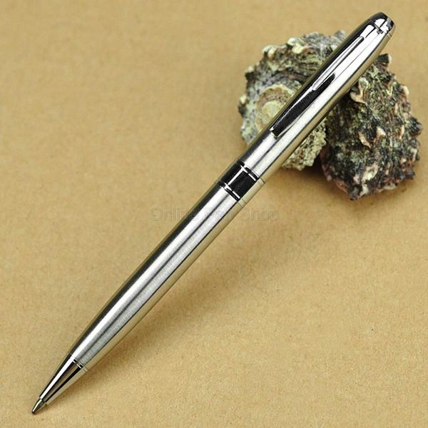

pcs jinhao wholesale ballpoint pen smooth refill beautiful silver & gold writing pens business office school supplies, Blue;orange