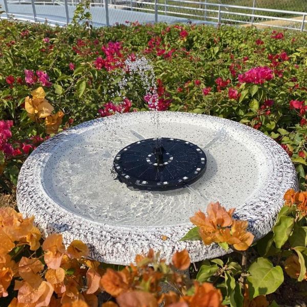 

garden decorations floating fountain solar powered eco-friendly abs pond pool for aquarium