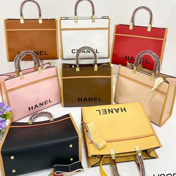 

2021 shopping capacity tote one shoulder fashion handbag