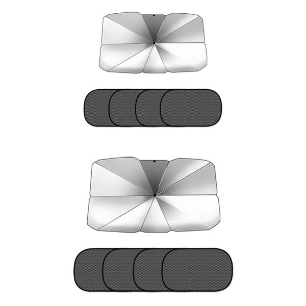 

car sunshade sun umbrella windshield block uv foldable parasol keep vehicle cool