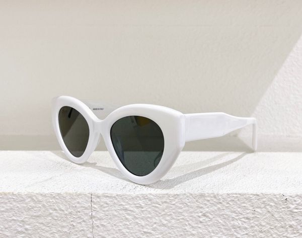 

white cat eye sunglasses grey lens fashion sun glasses for women sonnenbrille occhiali da sole shades with box, White;black