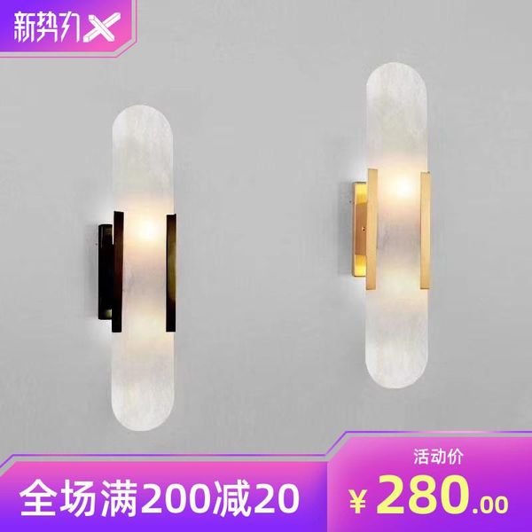 

wall lamp modern loft crystal luminaria bed led bedroom bedside de parede