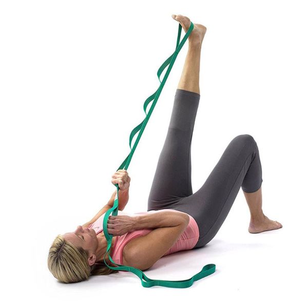 

resistance bands 1pc yoga stretching strap elastic pull ropes pilates exercise sport fitness equipment