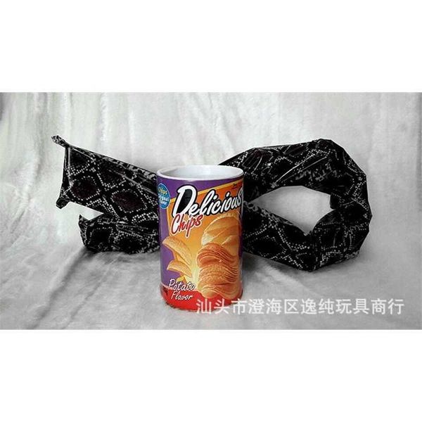 

potato bouncing person potato chip snake weird startle whole cup toy april fool's day student gift